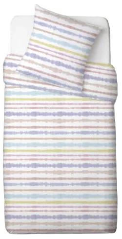 Bavlnené obliečky Renforce Linky farebné, 140 x 220 cm, 70 x 90 cm