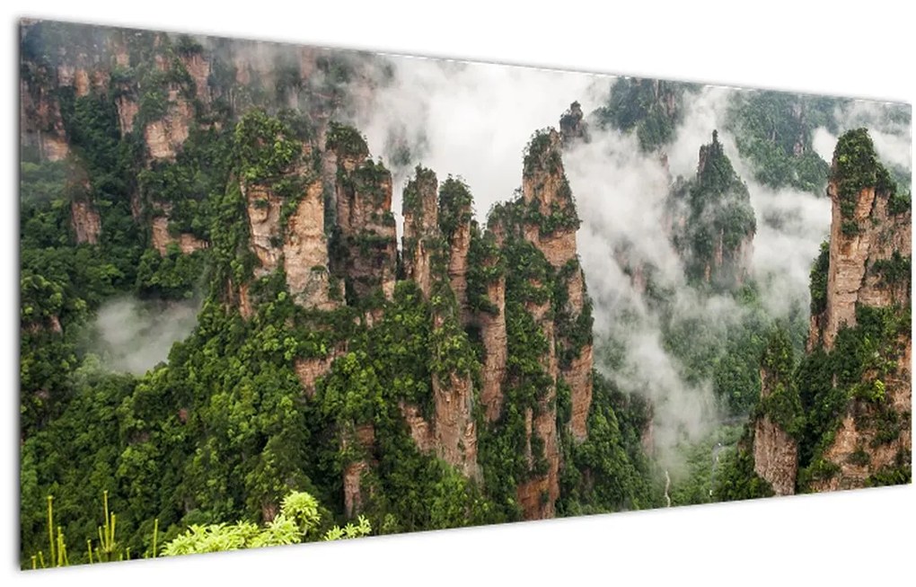 Obraz - National Park Zhangjiajie, Čína (120x50 cm)