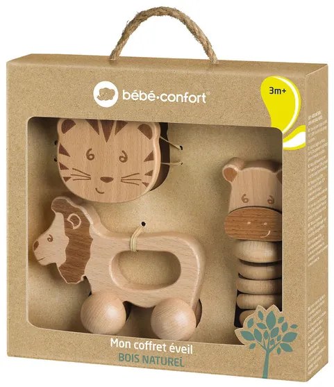 bebeconfort Súprava drevených hračiek, 3-dielna (100355775)