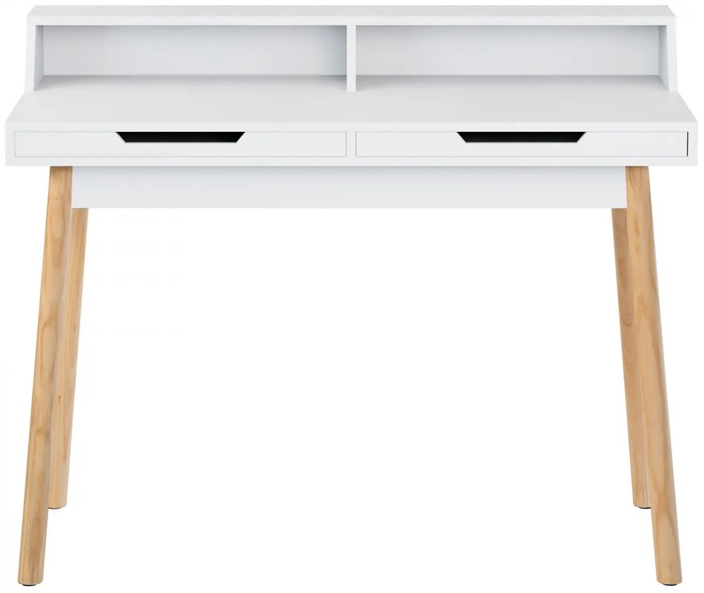 Písací stôl Eaton 110 - v85 x 110 x 60 cm - Biela