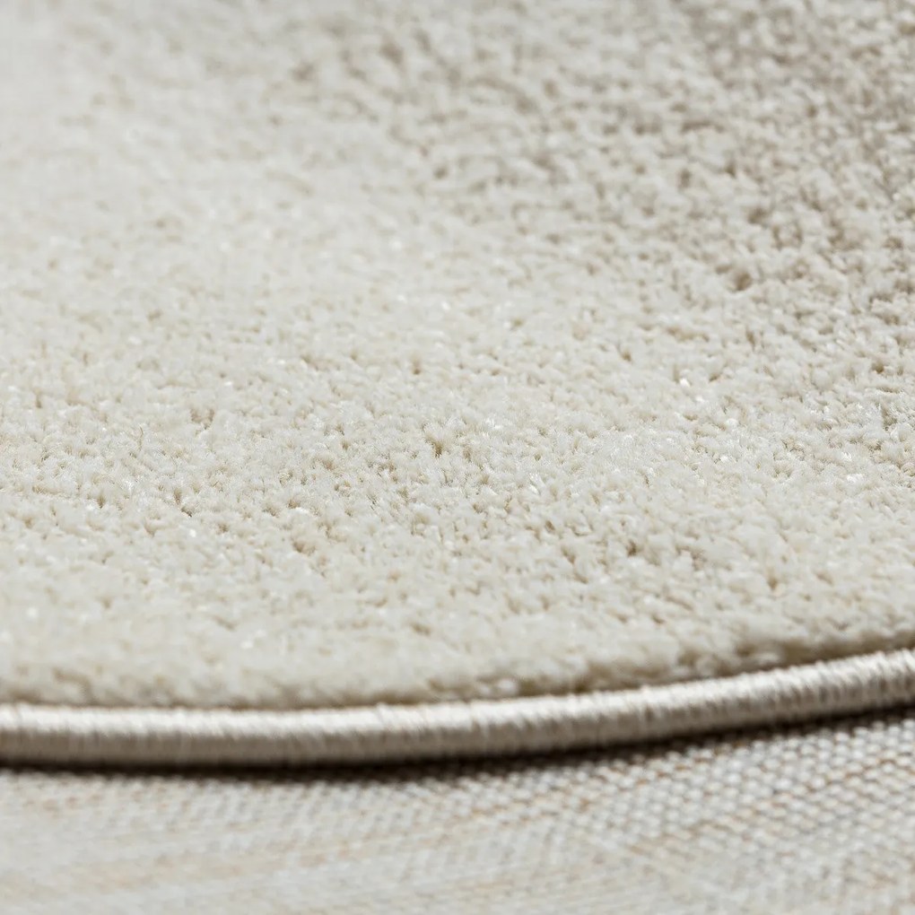 Dywany Łuszczów, Kusový koberec Fusion 8299 cream/beige, 200x290, biela, kancelária
