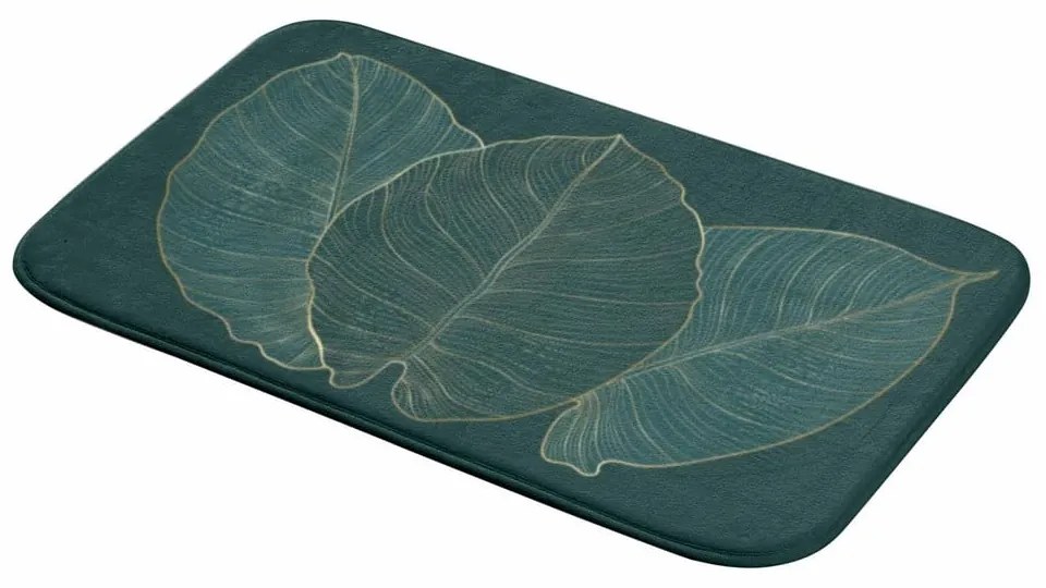 Tmavozelená kúpeľňová predložka 45x75 cm Jade – douceur d'intérieur