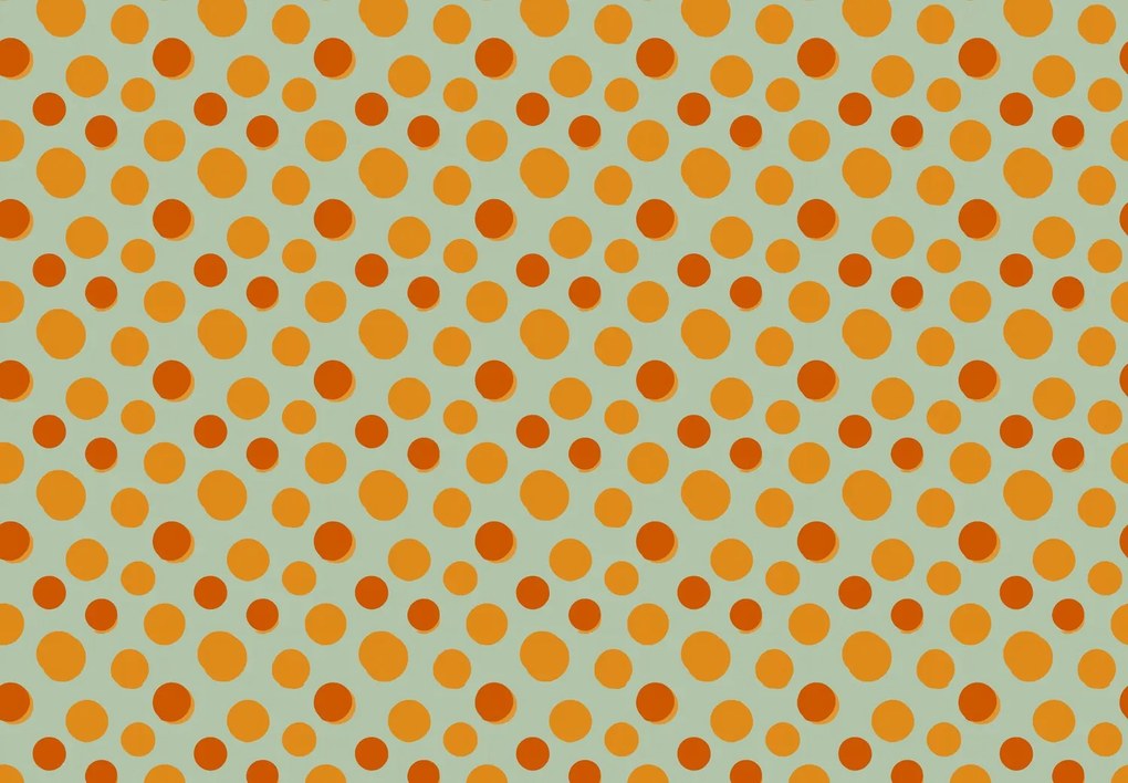 Fototapeta - Retro bodky (147x102 cm)