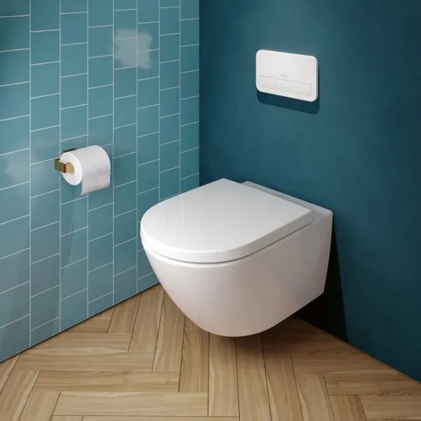 Villeroy & Boch 8M42S1T1 - WC sedadlo SoftClose SUBWAY 3.0 biele