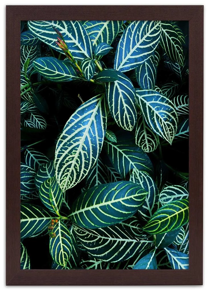 Gario Plagát Šťavnaté zelené listy Farba rámu: Bez rámu, Rozmery: 20 x 30 cm