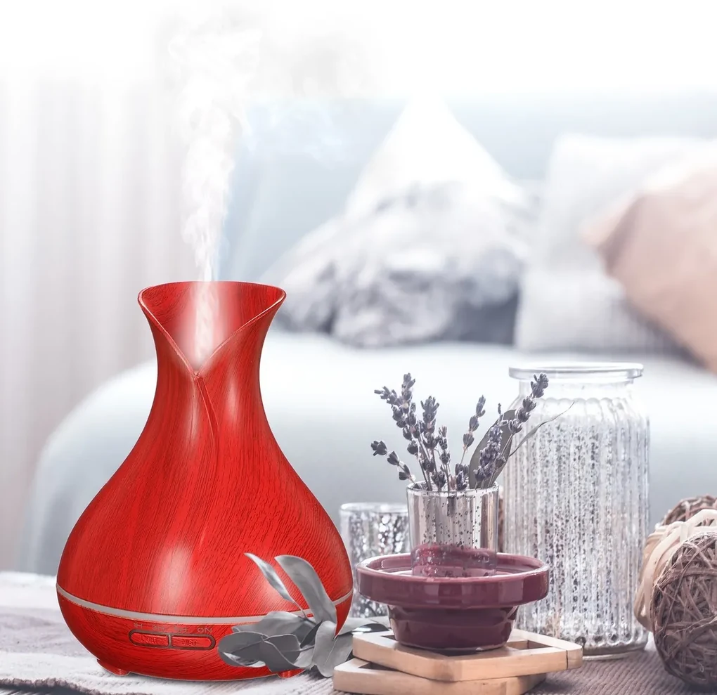 Sixtol Aróma difuzér Vulcan červené dřevo, 350 ml