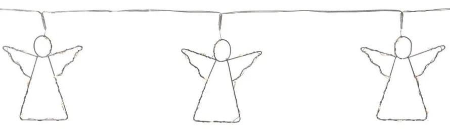 Svetelná reťaz počet žiaroviek 8 ks na baterky dĺžka 175 cm Angela – Star Trading