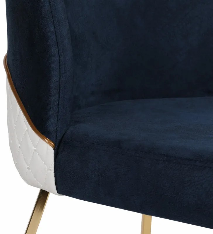 Sada jedálenských stoličiek Madrid Dark Blue, 2 ks, 2 ks