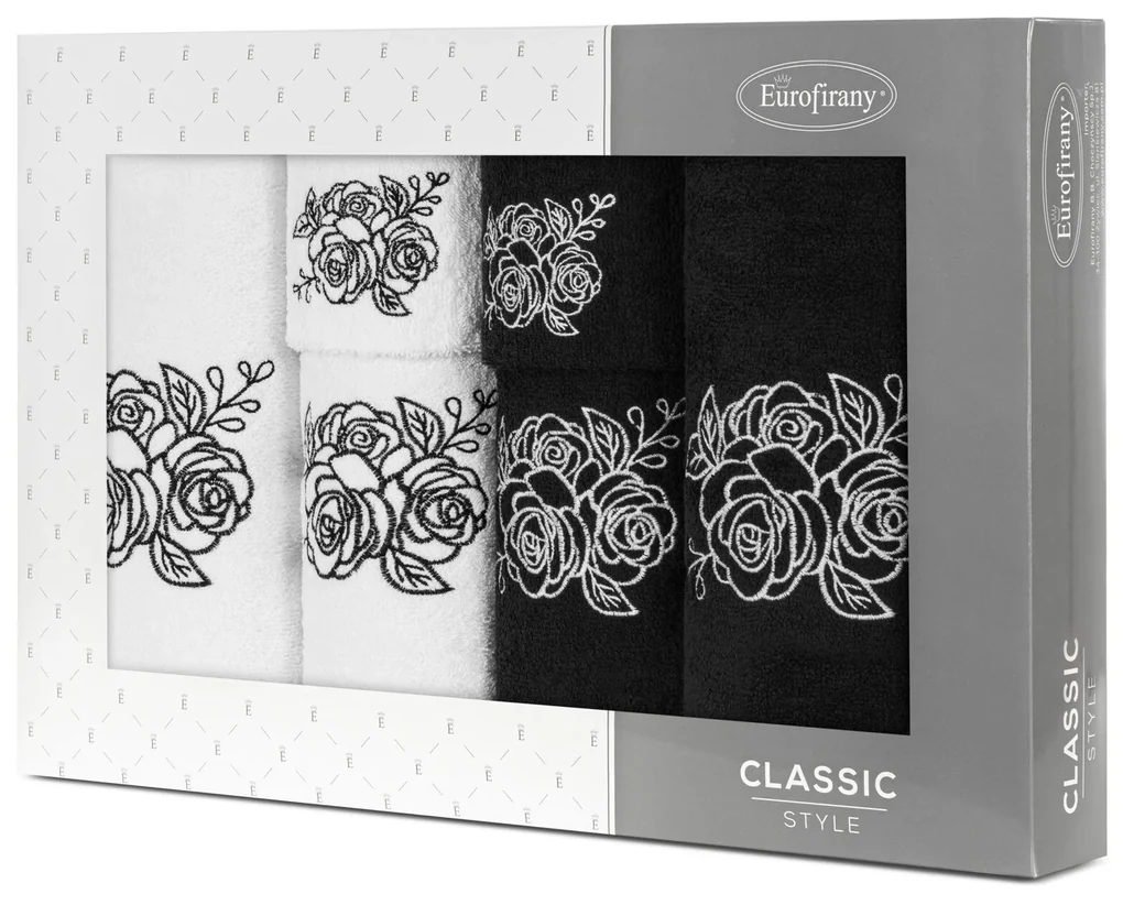 SADA UTERÁKOV ROSALIA 2 KS 30X50 CM, 2 KS 50X90 CM, 2 KS 70X140 CM VIACFAREBNÁ