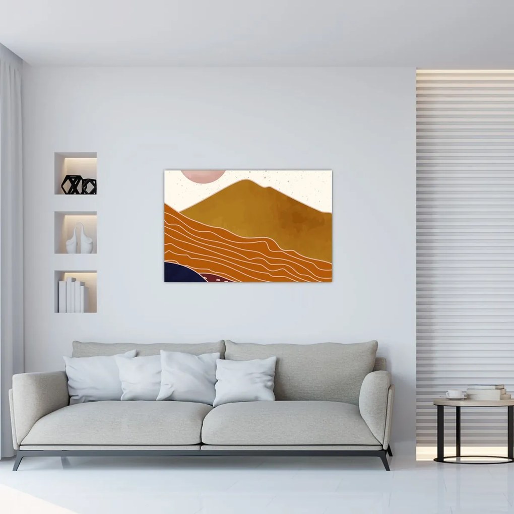 Obraz - Spacefrog design hory N⁰1 (90x60 cm)