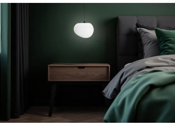 Luster na lanku STONES 1xE27/40W/230V pr. 25 cm