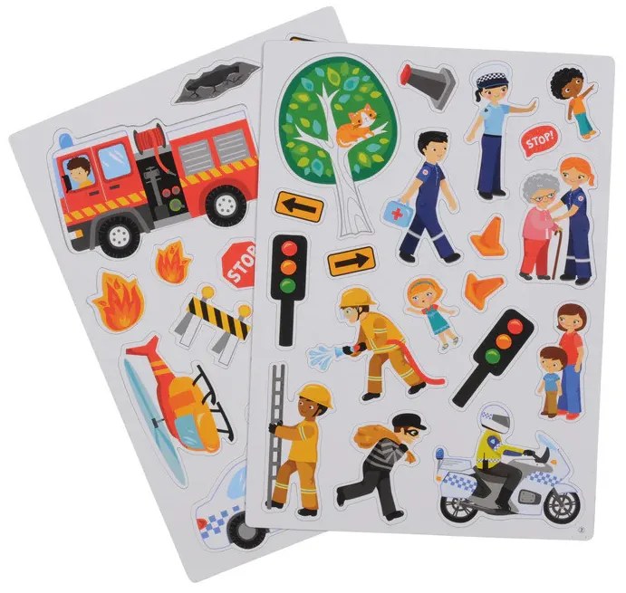 Magnetická hra Tiger Tribe Magna Carry - Život záchranárov