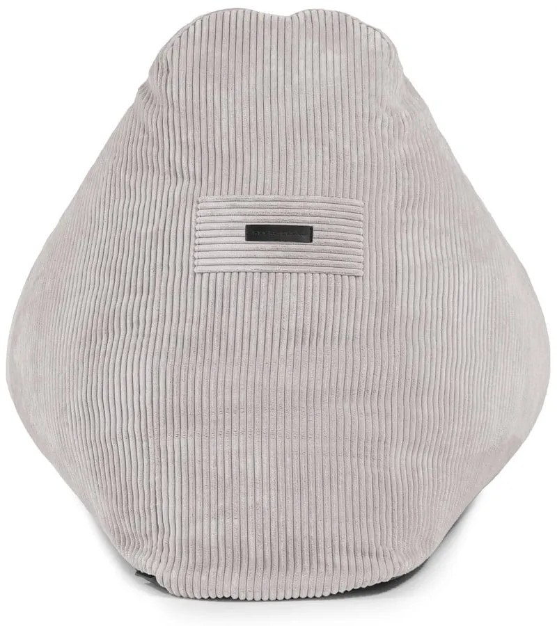 Hnedý menčestrový sedací vak Snug 100 – SLOWDOWN