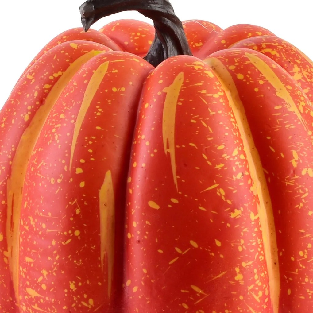 Dekorativní dýně MAVE 12,5x17,5 cm oranžová