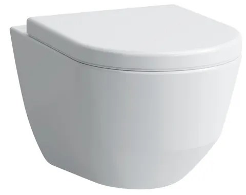 LAUFEN PRO RIMLESS Compact závesné WC s hlbokým splachovaním, LCC