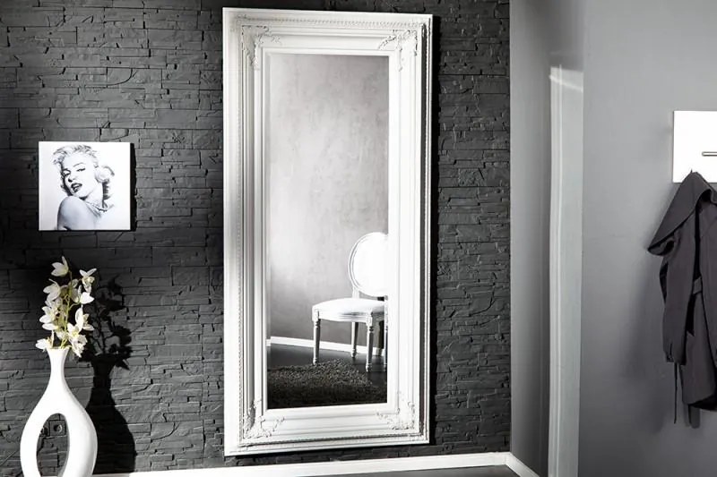 IIG -  Barokové zrkadlo RENAISSANCE 180 cm biele