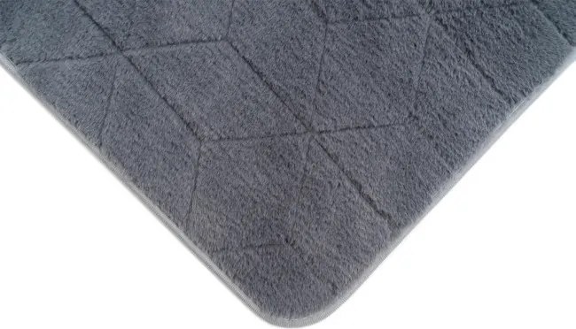 Koberec RABBIT 3D sivý