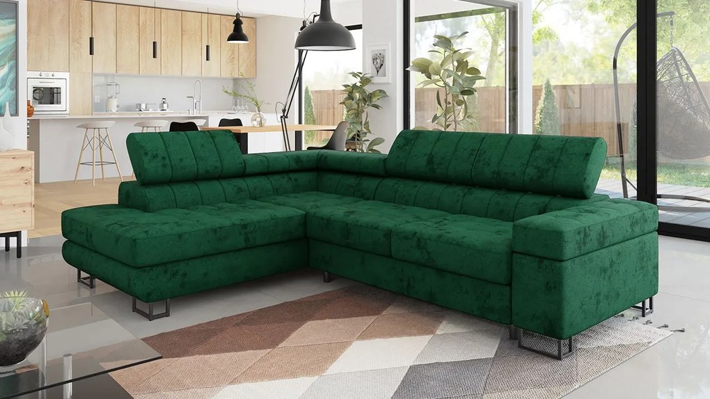 Moderná pohovka Wales Premium, Dostupné poťahy: Abriamo 03, Strana pohovky: ľavá