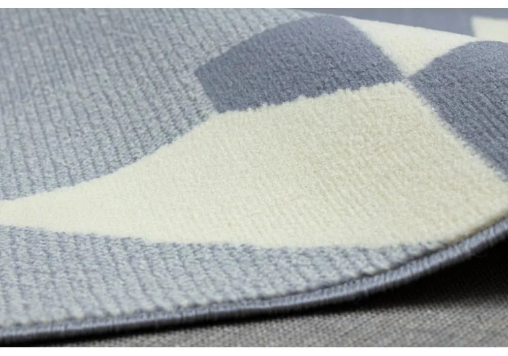 Detský kusový koberec PP Tučniak šedý 160x220cm