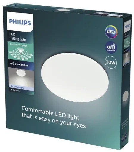 Philips - LED Stropné svietidlo MOIRE LED/20W/230V 4000K