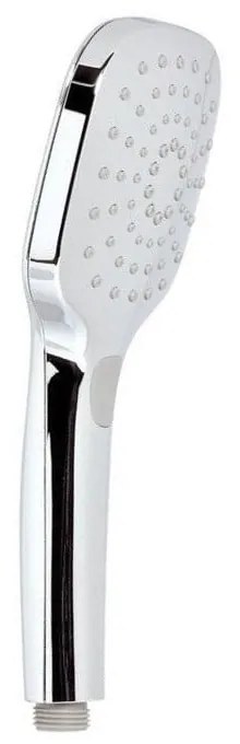 Plastová sprchová hlavica v lesklo striebornej farbe – Sapho