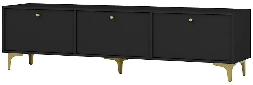 TV Stolík Tokyo 1 3K čierny grafit 303