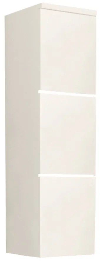 Kúpeľňová skrinka Maeve (biela + biela extra vysoký lesk). Vlastná spoľahlivá doprava až k Vám domov. 808188