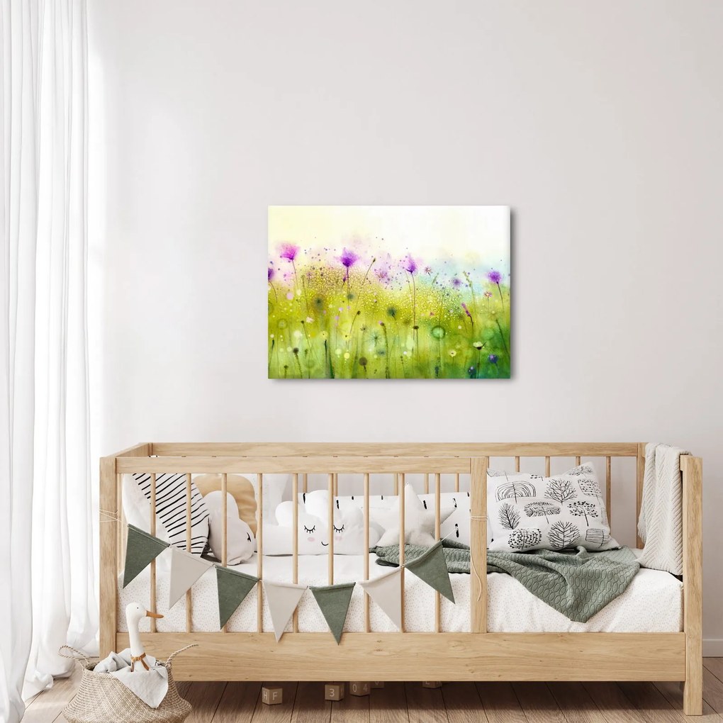 Obraz - Lúčne kvety (70x50 cm)