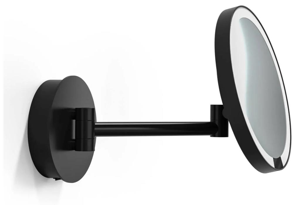 Decor Walther WD7X kozmetické LED zrkadlo čierna