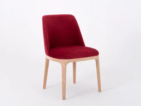 LULU stolička Červená