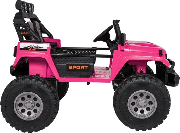 Elektrické autíčko Extreme Sport 4x4 ružové