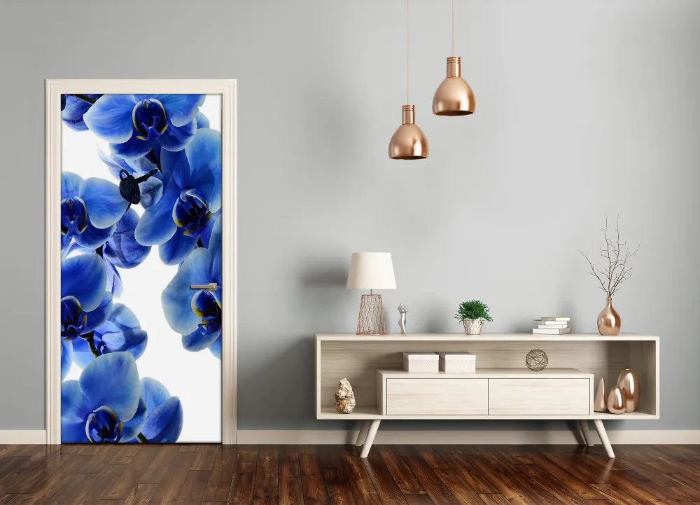 Fototapeta na dvere kvet orchidey 95x205 cm