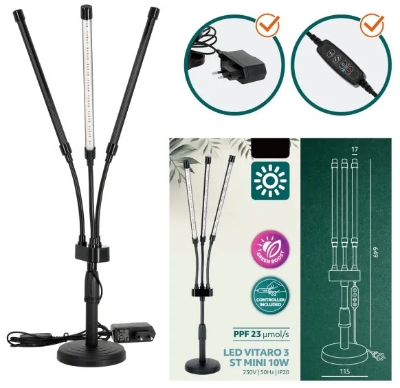 Brilagi - LED Stmievateľná lampa na pestovanie rastlín VITABLOOM 3xLED/10W/230V
