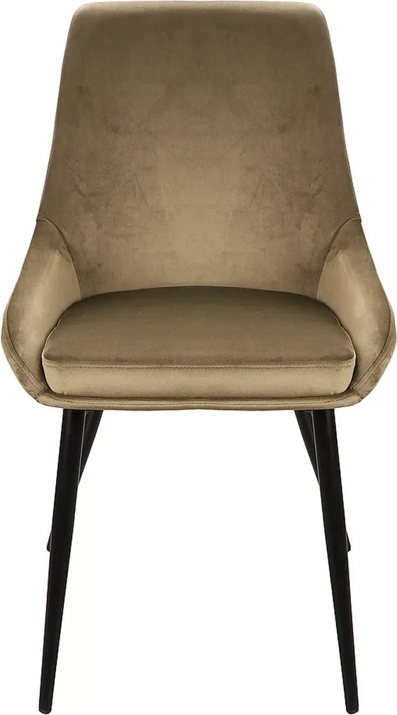 SI Stolička Cobe Velvet olivový