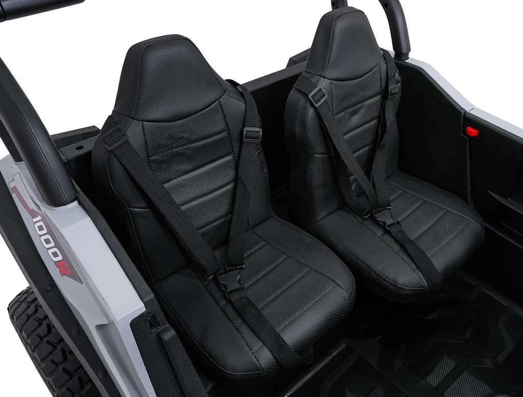 Ramiz Elektrická bugina Gravity pre deti šedá + pohon 4x4 + diaľkové ovládanie