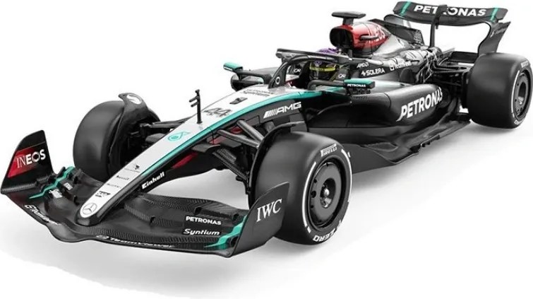 Diaľkovo ovládané RC auto Mercedes AMG F1 W15 E 1:12 Rastar 47 cm