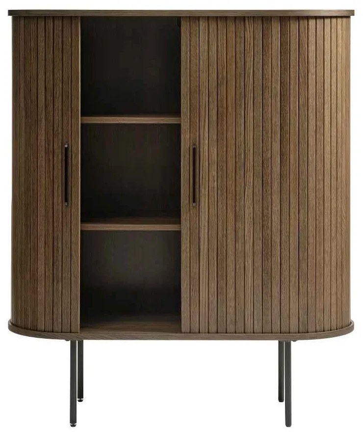 Dizajnová skrinka Vasiliy 118 cm dymový dub