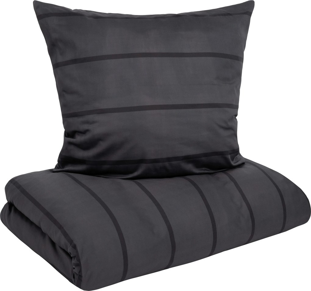 XXXLutz LICENCOVANÁ POSTEĽNÁ BIELIZEŇ satén antracitová 135/200 cm Bugatti - Online Only bytové doplnky - 003252042804