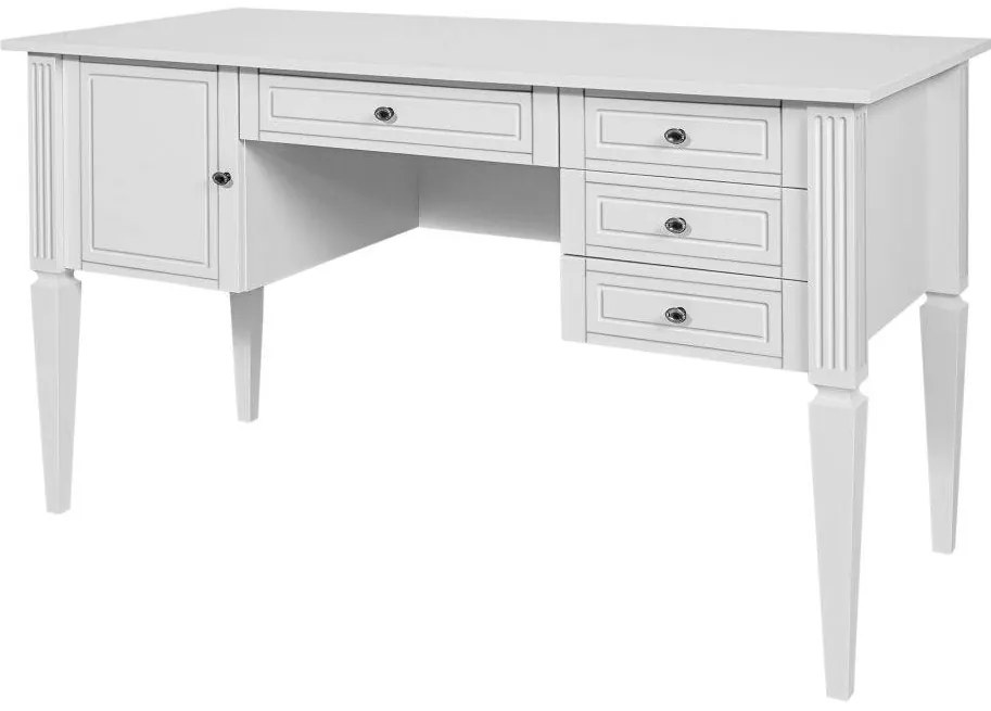 Bellamy Sivý písací stôl Ines bureau