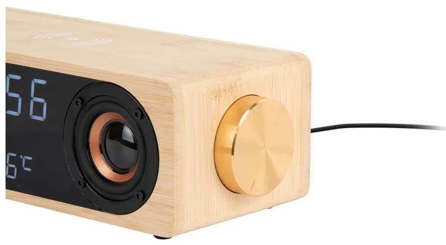 Digitálny rádiobudík s bezdrôtovou nabíjačkou Classic BT – Karlsson