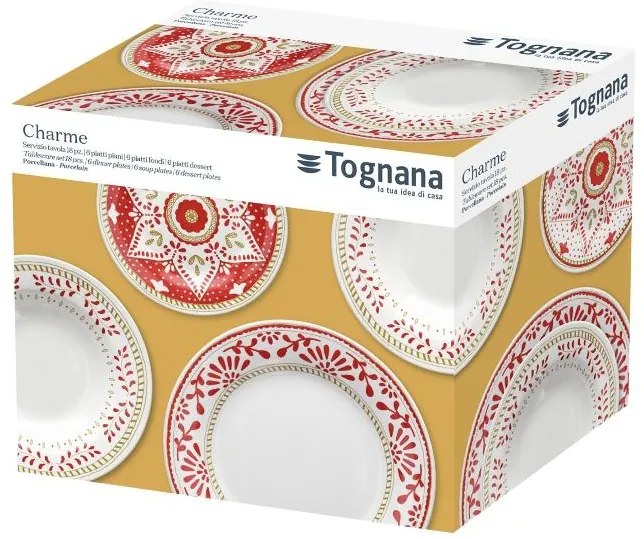 Tognana Vianočný servis Charme, 18-dielna súprava (100382680)