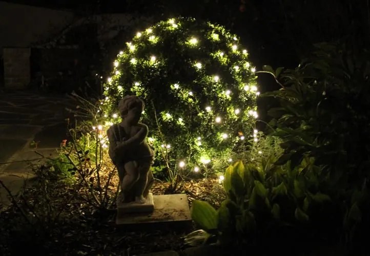 Nexos 804 Vianočná svetelná sieť 3 x 3 m, 128 LED, teplá biela