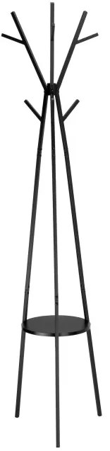 Stojanový vešiak PILUR čierny