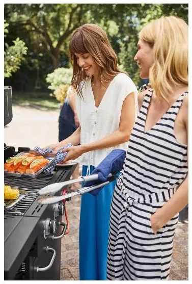 Grillmeister Plynový gril s 3 plameňmi  (100391178)