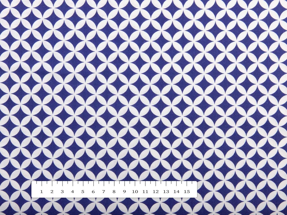 Biante Bavlnený záves Sandra SA-241 Tmavo modré Maroko 150x240 cm