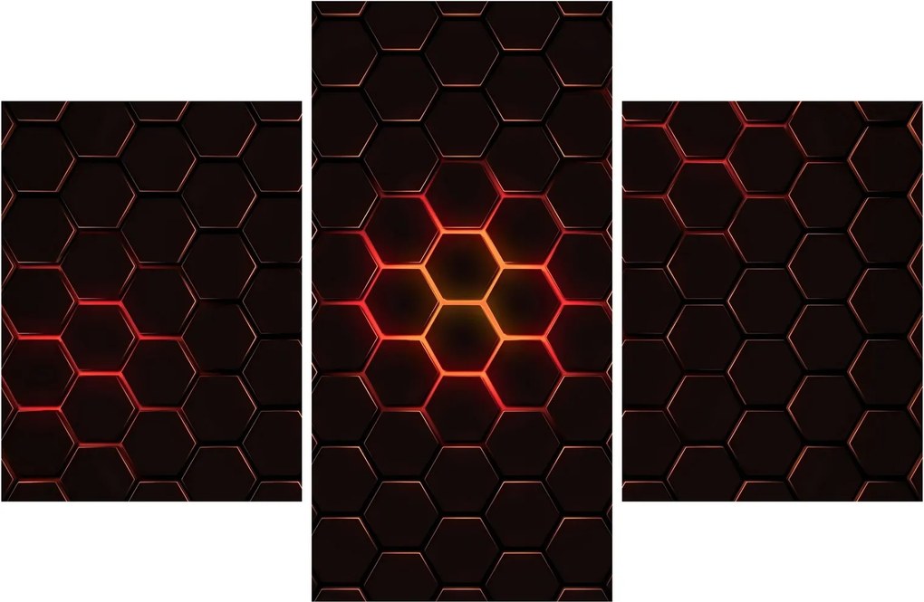 Obraz pletiva (90x60 cm)