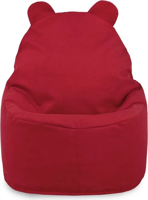 Detské kreslo Sako TEDDY – mäkké plyšové kreslo pre najmenších Farba: Žltý