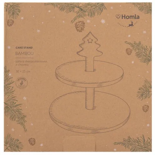 Podnos BAMBOU dvojposchodový 868349