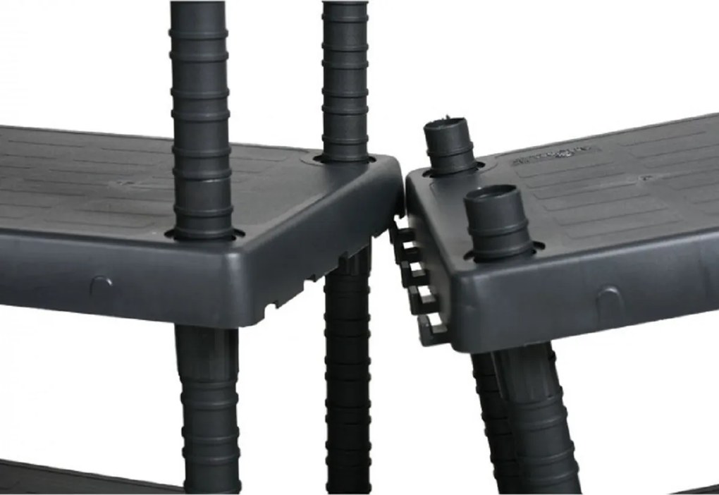 ARTPLAST Regál DAVIDE, nastaviteľná výška políc, šírka 82 cm