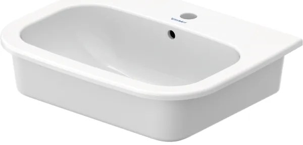 Duravit 337540000 - Zapustené umývadlo D-CODE 54,5x43,5 cm keramika/lesklá biela
